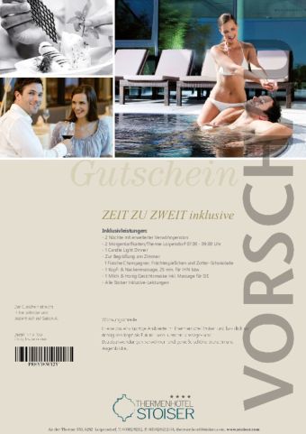 Zeit zu Zweit für 2 Nächte